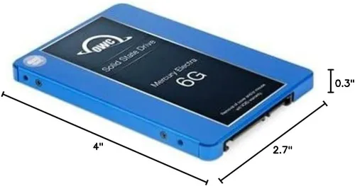 Vista 4 de OWC Mercury Electra 6G 120GB SATA III SSD interno SATA III de 0.276 in con velocidad de 6 Gb/s, compatible con Mac y PC Over 500MB/s - Mac, PC, or