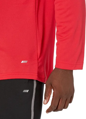 Vista 3 de Tienda Essentials Camiseta Performance Tech de manga larga para hombre