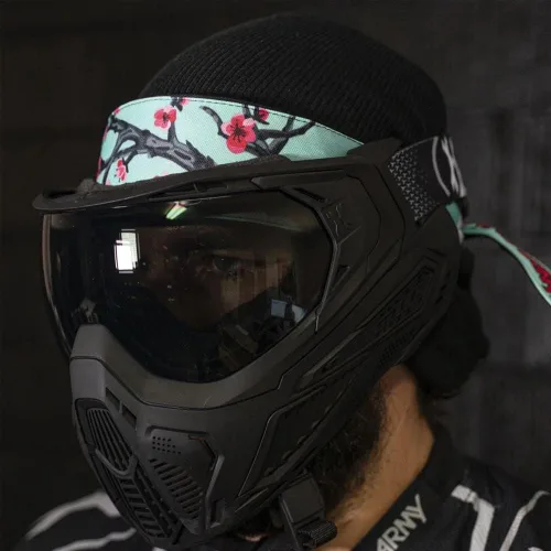 Vista 2 de HK Army Paintball Diadema - Flor verde