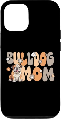 Vista 26 de Funda para iPhone 16 Bulldog Inglés Groovy World's Best English Bulldog Mom