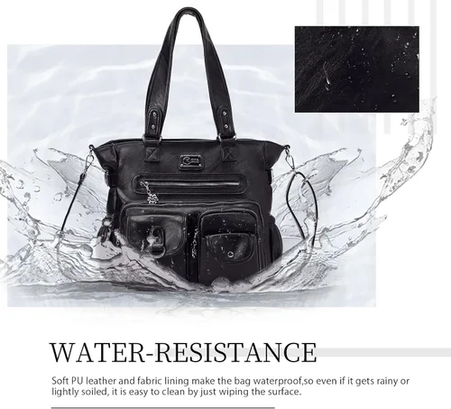 Vista 6 de Large Purses for Women Shoulder Handbags Tote Bag Hobo Bag