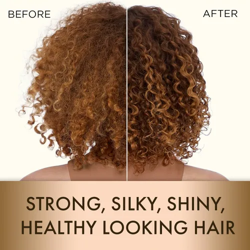 Vista 4 de MOEHAIR - Acondicionador con infusión de proteínas, repara el cabello dañado, 12 onzas líquidas Protein Hair Treatment Controls Frizz, Adds Shine