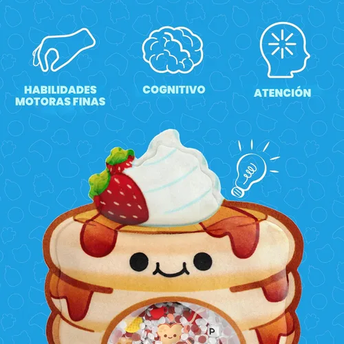 Vista 6 de BIZYBOO - El peluche original de Seek & Find - Juego educativo de búsqueda de objetos ocultos para resolver problemas para niños de 2 años