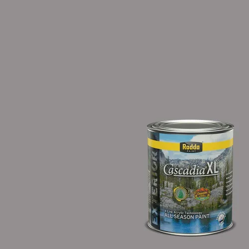 Vista 10 de Rodda Paint CASCADIA XL Pintura e imprimación satinada para exteriores en uno, cuarto de galón, azul playa norte