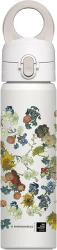 Vista 35 de RHINOSHIELD AquaStand - Botella magnética de 16 onzas, botella de agua aislada de acero inoxidable de boca redonda, botella deportiva con mango
