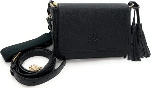 Vista 5 de Tory Burch Thea Web Flap Crossbody Bolso Mujer