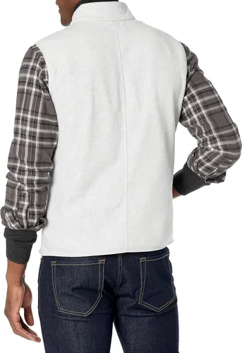 Vista 3 de Tienda Essentials Men's Full-Zip Polar Fleece Vest (Available in Big & Tall)