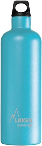Vista 9 de Laken Thermo Futura - Botella de agua de acero inoxidable aislada al vacío, boca estrecha, 12-25 onzas
