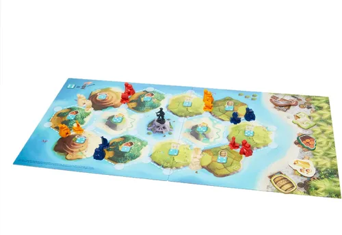 Vista 6 de CATAN Juego de Mesa Junior - ¡Aventura de Espadachines para Jóvenes Piratas! Juego de estrategia, divertido juego familiar para niños y adultos, a