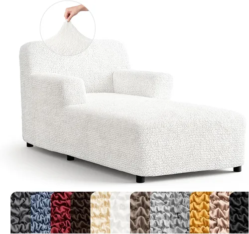 Vista 23 de PAULATO BY GA.I.CO. Funda para Silla de Tumbona Sin Brazos - Funda Deslizante para Silla de Tumbona - Funda para Sofá de Salón - Fundas Deslizantes