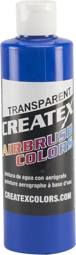 Vista 6 de Createx Pintura de colores para aerógrafo, 8 onzas, aguamarina transparente