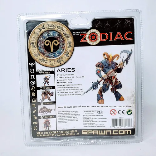 Vista 2 de McFarlane Warriors of the Zodiac Aries - Figura de acción de 6 pulgadas