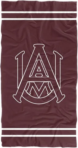 Vista 175 de LOGOVISION Manta Abilene Christian University, 30 x 60 pulgadas, logotipo primario CottonFront/PolyBackBeachTowel
