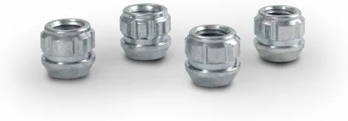 Vista 2 de Gorilla Automotive 78631N Candados de rueda Acorn de extremo abierto (tamaño de rosca de 12 mm x 1.50) - Paquete de 4