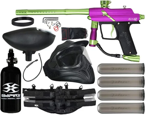 Vista 4 de Action Village Azodin Blitz - Kit de 4 pistolas de paintball