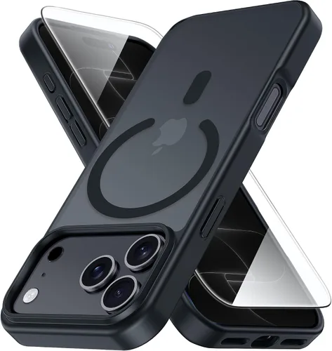 Vista 59 de Yriklso Funda 3 en 1 para iPhone Air, 1 protector de pantalla + 1 lente de cámara, a prueba de golpes para iPhone Air, protección contra caídas