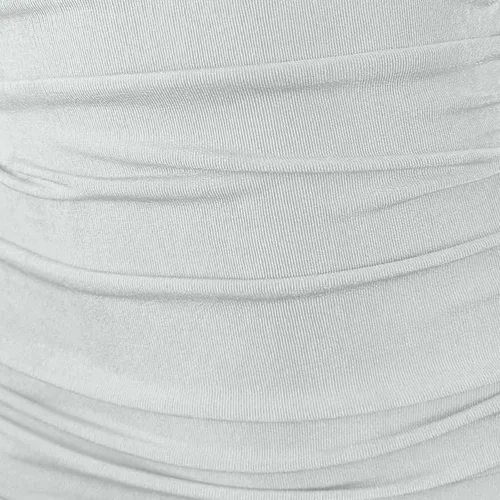 Vista 7 de LFEOOST Vestido de un hombro para mujer, entallado, sexy, entallado, sin mangas, fruncido, mini vestido de verano liso, casual, falda envolvente a