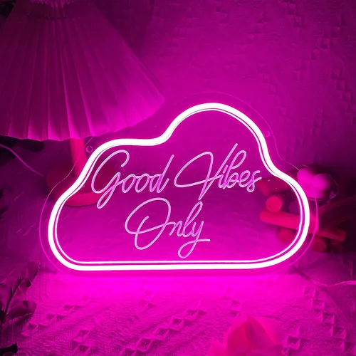 Vista 8 de Letrero de neón con texto en 3D con texto en inglés "Hello Gorgeous Neonat", para decoración de pared, dormitorio, hogar, fiesta de cumpleaños, boda