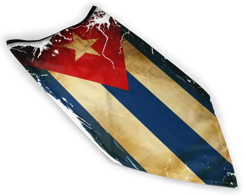 Vista 5 de 3 máscaras faciales con bandera, cubrecuello, transpirable, bufanda, pasamontañas, para el polvo