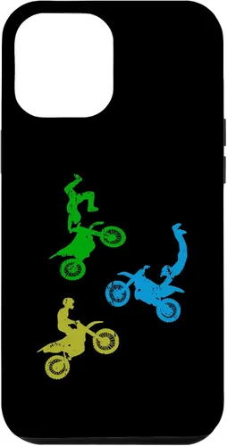 Vista 6 de iPhone 15 Freestyle Motocross Dirtbike Wheelie Enduro Motorcycle Boys Case