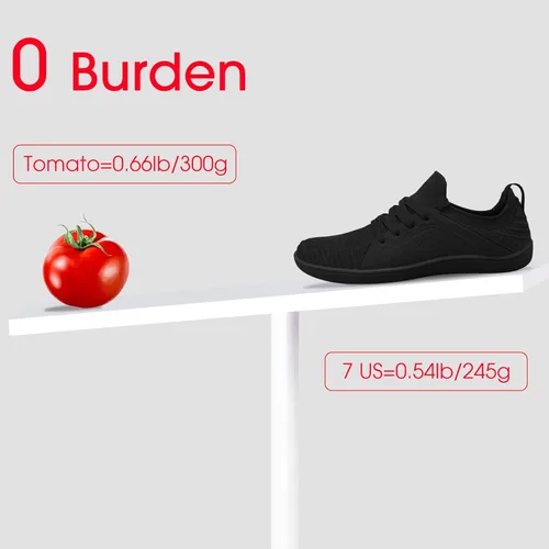 Vista 5 de relxfeet - Zapatos minimalistas para hombre, zapatos barefoot, zapatos de entrenamiento cruzado, zapatos de caminata de punta ancha, tenis