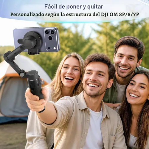 Vista 8 de Adaptador magnético de liberación rápida del teléfono del montaje para DJI