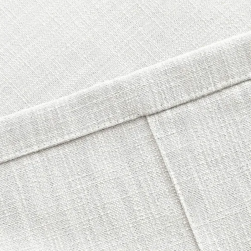 Vista 125 de Frelement Cortinas plisadas de lino de algodón de 100 pulgadas de ancho y 102 pulgadas de largo, cortinas con reducción de ruido para sala