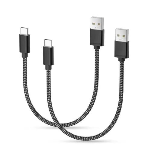 Vista 27 de Basesailor Cable de carga USB tipo C de 1 pie, paquete de 2, cable de carga para automóvil para el nuevo iPhone 17 Air 16 Pro Max Plus, Samsung