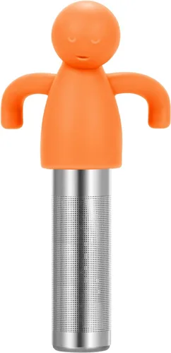 Vista 5 de Leden Infusor de té para té de hojas sueltas Lindo Colador de Té Bola de Acero Inoxidable Malla Extra Fina Filtro Empinador de Té para Taza Mug