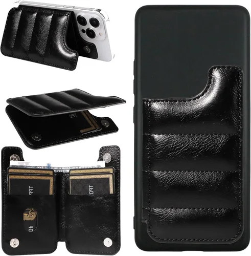 Vista 6 de [Cuero sintético + funda para teléfono] Compatible con Realme P1 Pro, compatible con Realme 12 Pro 5G / 12 Pro Plus 5G con soporte magnético