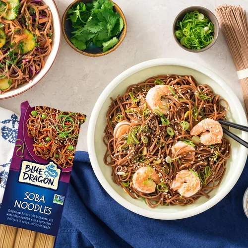 Vista 5 de Blue Dragon Fideos secos de soba, 8.8 onzas (paquete de 10)