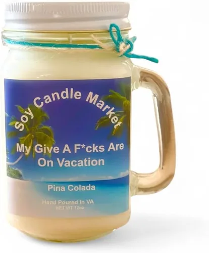 Vista 54 de Velas perfumadas de soja Velas hechas a mano y altamente aromáticas que queman hasta 85 horas en tarro de cristal, perfectas para decoración