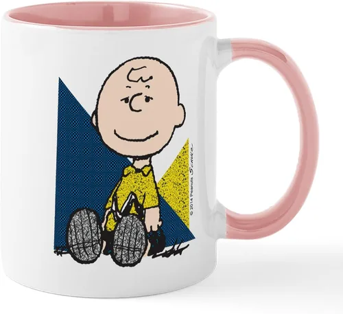 Vista 28 de CafePress Charlie Brown Philosophy Mug - Taza de café de cerámica de 11 oz (11.0 fl oz)