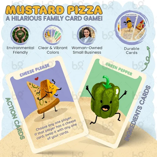 Vista 3 de Juego de cartas para la familia: divertido juego para niños, familias, adolescentes y adultos. Fácil y rápido. 2-6 jugadores a partir de 5 años