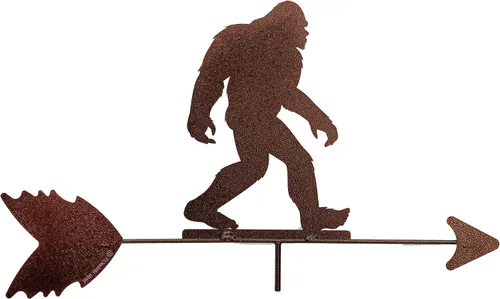 Vista 6 de SWEN Products Bigfoot Sasquatch Veleta (montaje ajustable incluido)