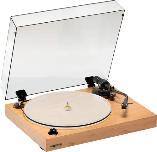 Vista 2 de Fluance RT85N Reference High Fidelity Vinyl Turntable, PA10 Phono Preamp and Ai81 Powered Floorstanding Speakers, Nagaoka MP-110 Cartridge, 150W