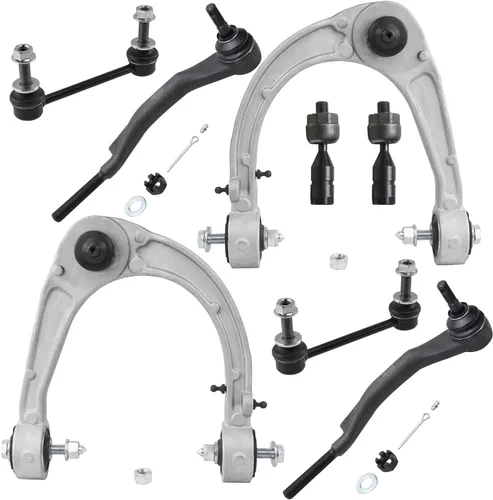 Vista 267 de Detroit Axle - Kit de brazos de control de extremo de 8 piezas para Toyota 2001-2003 Highlander 2002-2003 Camry Lexus ES300, 2 conjuntos de brazos