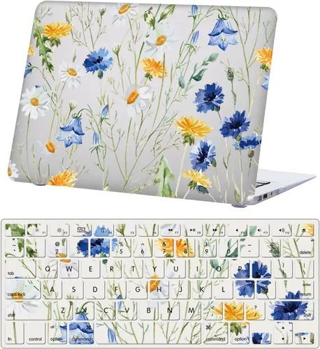 Vista 8 de Funda para laptop compatible con MacBook Air de 11 pulgadas 2015 2014 2013 2012 2011 2010 Realease modelo A1465 A1370, funda protectora de plástico