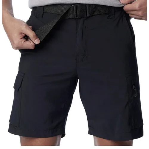 Vista 2 de Pantalones Cortos Deportivos para Hombre Columbia Silver Ridge Negro