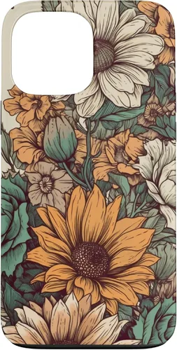 Vista 24 de Western Boho Leopard Sunflowers Cactus Funda Rodeo Cowgirl para iPhone 17