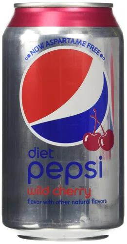 Vista 2 de Pepsi Diet Wild Cherry Soda, 12 onzas (12 latas)