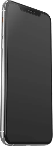 Vista 4 de OtterBox Protector de pantalla Alpha Glass para iPhone 11 Pro Max, vidrio templado, protección contra arañazos x2, embalaje transparente