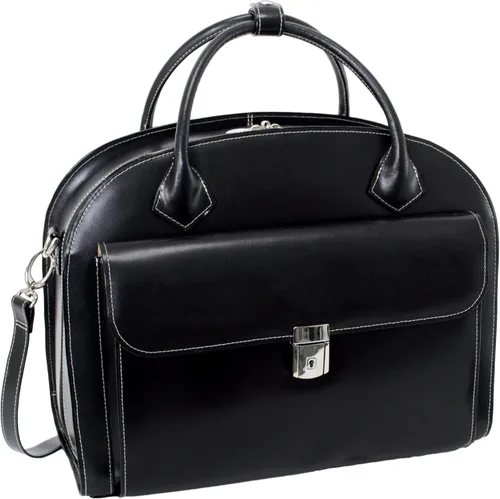 Vista 2 de McKlein W Series, Glen Ellyn, 15" cuero desmontable -ruedas señoras laptop/ordenador & Tablet Business Maletín de negocios/Bolsa de viaje de noche