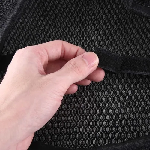 Vista 4 de KAZONS Motorbike seat Cushion Motorcycle Anti-Slip Mesh Fabric Seat Cover Breathable Cushion Parts for Benelli TRK 702 X TRK702 Adventure 2022