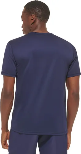 Vista 3 de Calvin Klein Manga corta ligera de secado rápido para hombre, protección UPF 40+