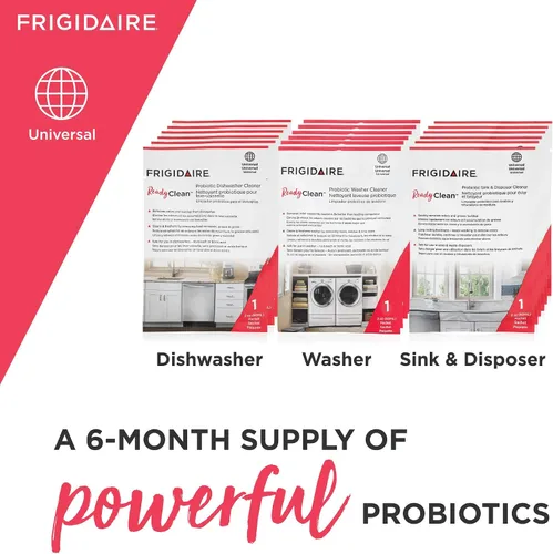 Vista 2 de Frigidaire Paquete de cuidado de aparatos probióticos listos para limpiar 10FFHOME01