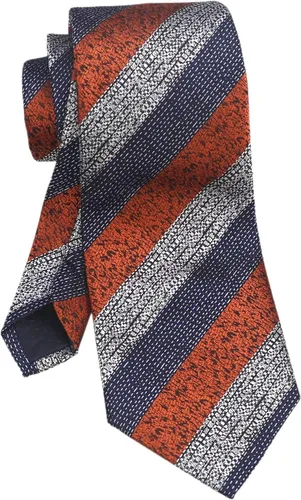 Vista 142 de Secdtie Corbata clásica de seda tejida jacquard a rayas para hombre