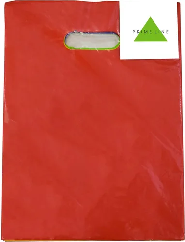 Vista 8 de Prime Line Packaging Bolsas de regalo de plástico con asas, 9x12, paquete