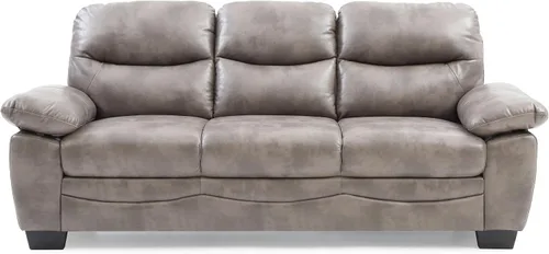 Vista 4 de Glory Furniture Sofá de piel sintética Marta en gris