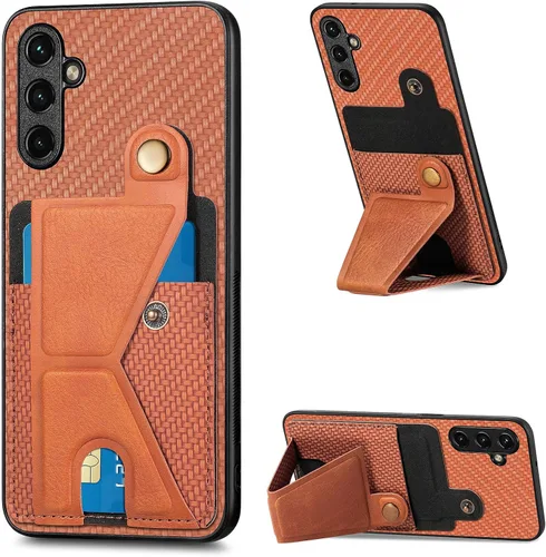 Vista 175 de Funda para Oppo K10x / OnePlus Nord CE 2 Lite 5G Funda para Realme 9 5G / 9 Pro / Q5 / V25 Funda de piel sintética con ranuras para tarjetas